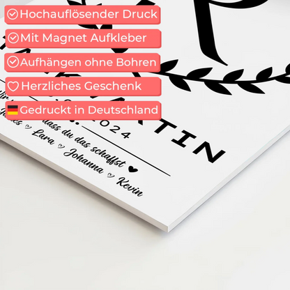 Geschenk Zum Abschluss Ausbildung Tankwartin Fotoboard