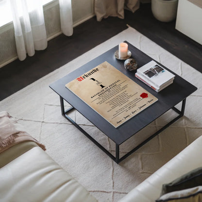 Urkunde Fotoboard Magnetisch Geschenk Bachelorabschluss Bachelor Of Medical Engineering