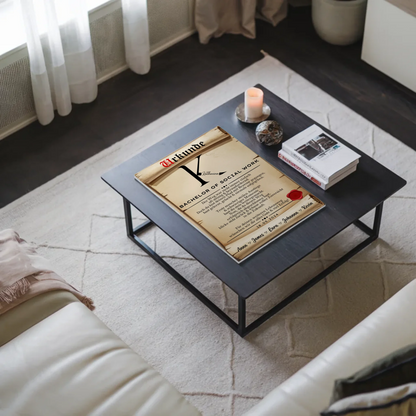 Urkunde Magnet Fotoboard Geschenk Zum Bestandenen Bachelor Bachelor Of Social Work