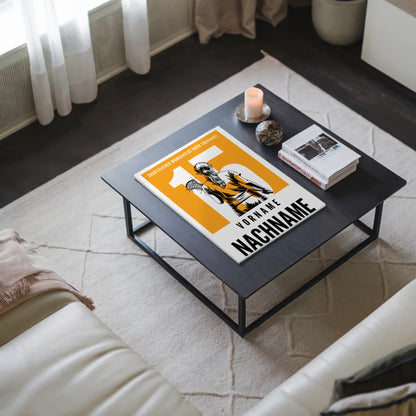 Magnetisches Fotoboard Personalisiert Lacrosse Lacrossespielerin Geschenk für Tocher Mama Tante Freundin