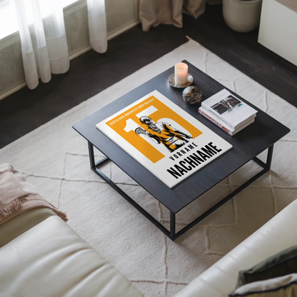 Magnetisches Fotoboard Personalisiert Lacrosse Lacrossespielerin Geschenk für Tocher Mama Tante Freundin