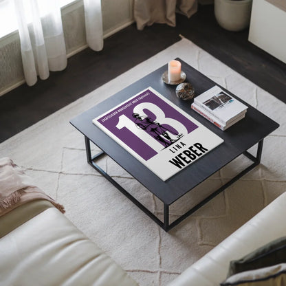 Fotoboard Personalisiertes Wandbild Polo Polospielerin Geschenk für Tocher Freundin