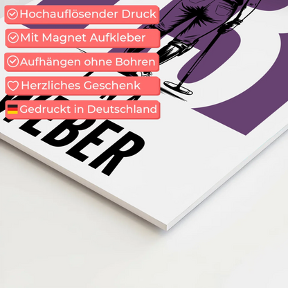 Fotoboard Personalisiertes Wandbild Polo Polospielerin Geschenk für Tocher Freundin