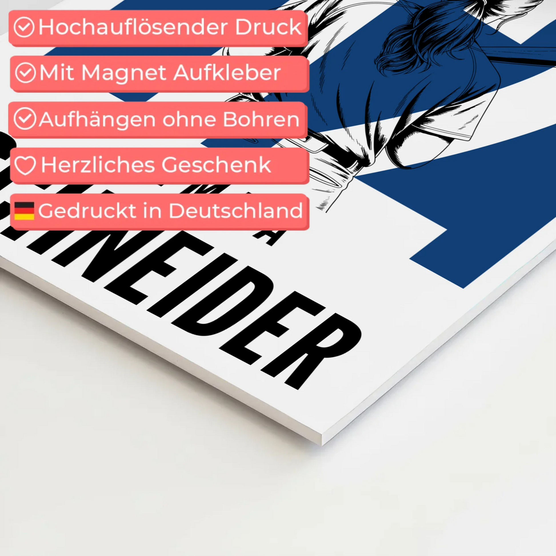 Sport Fotoboard Magnetisches Wandbild Baseball Baseballspielerin Geschenk für Tochter 4