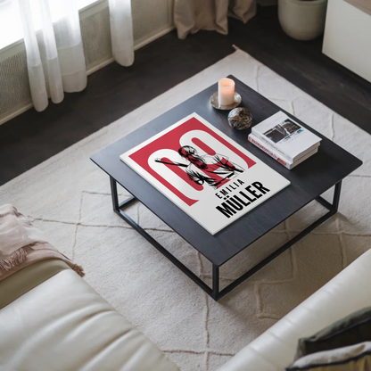 Personalisiertes Fotoboard Magnetisch Baseball Baseballspielerin Geschenk für Tocher Mama Tante Freundin