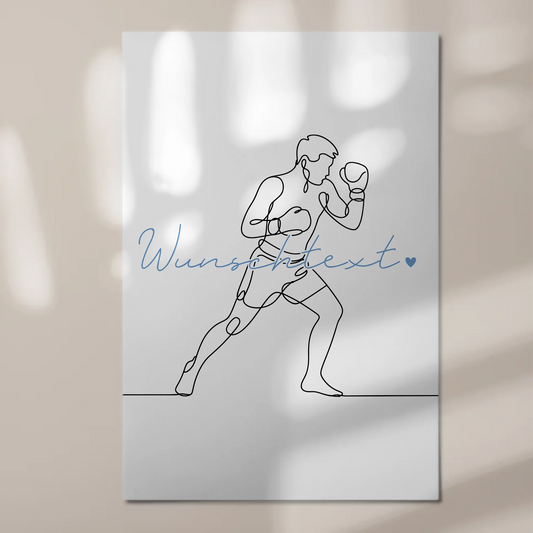 Lineart Fotoboard Magnetisch Personalisiert Boxen Geschenk Sohn & Bruder 1