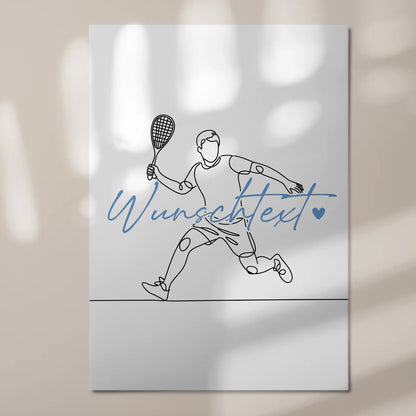 Lineart Fotoboard Magnet Wandbild Gerüstbauer Geschenk Sohn & Bruder