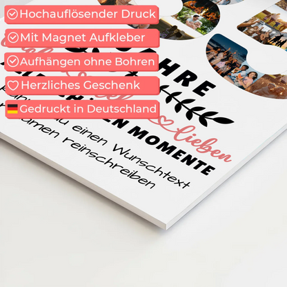 Personalisiertes Fotoboard Magnet Poster 85 Geburtstag Für Opa Oma Mama & Papa 4