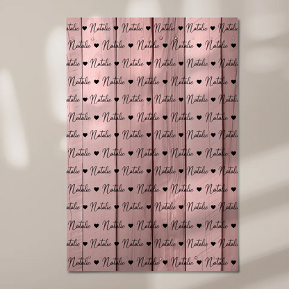 Personalisiertes Kinder Fotoboard Fotoboard mit Namen Magnet Wandbild Für Mädchen & Jungen