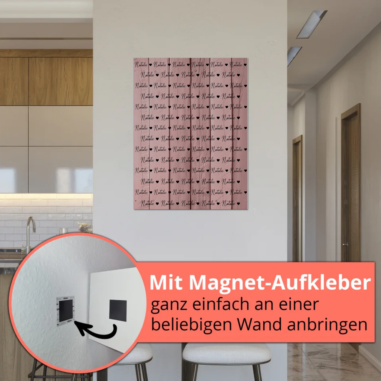 Personalisiertes Kinder Fotoboard Fotoboard mit Namen Magnet Wandbild Für Mädchen & Jungen