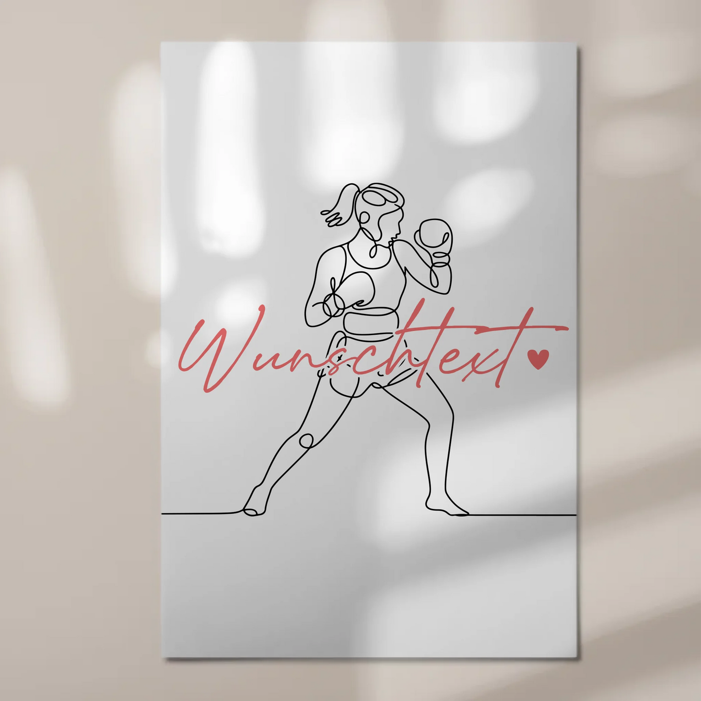 Lineart Fotoboard Magnet Wandbild Boxen Geschenk Tochter & Schwester 1