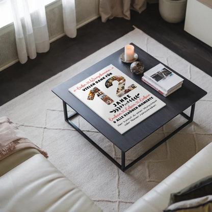 Personalisiertes Fotoboard Magnetisch 12 Geburtstag Für Tochter Sohn Bruder Neffe Nicht & Schwester