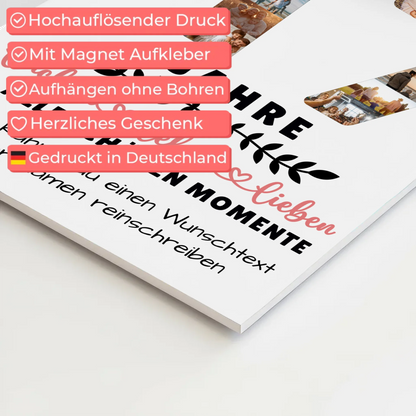 Personalisiertes Fotoboard 17 Geburtstag Für Sohn Tochter Bruder Neffe Nicht & Schwester 4