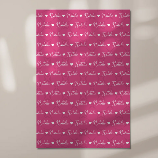 Kinder Fotoboard personalisiert Kinder Fotoboard Magnet Wandbild Erikaviolett 1