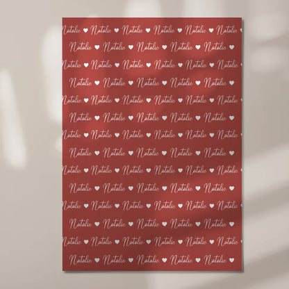 Kinder Fotoboard Mit Namen Magnet Wandbild Perlrosa 7