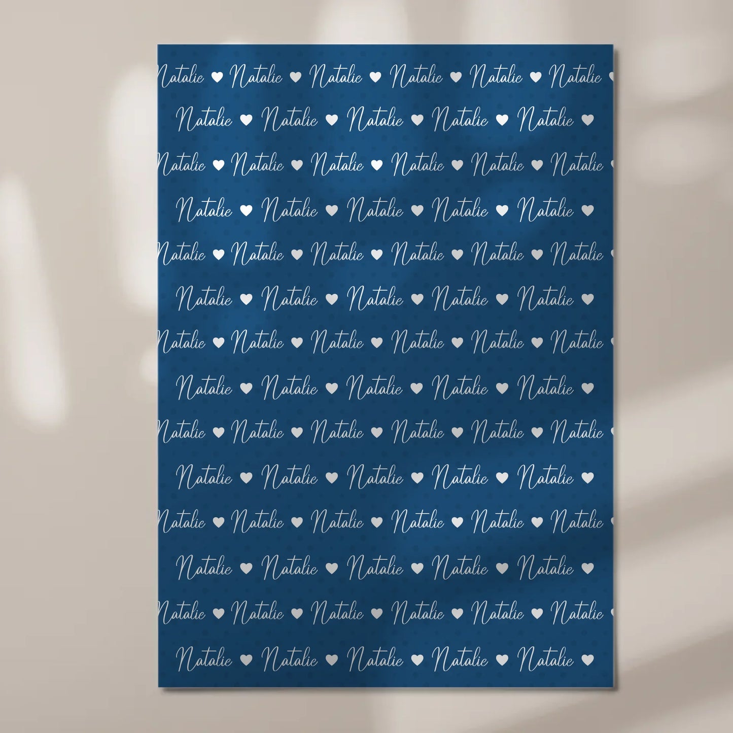 Personalisiertes Fotoboard mit Namen Kinder Fotoboard Magnet Wandbild Capriblau 7