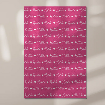 Kinder Fotoboard personalisiert Kinder Fotoboard Magnet Wandbild Erikaviolett