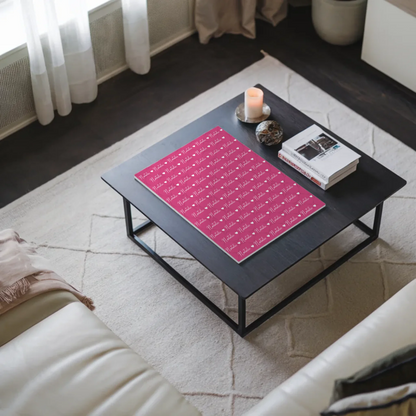 Kinder Fotoboard personalisiert Kinder Fotoboard Magnet Wandbild Erikaviolett