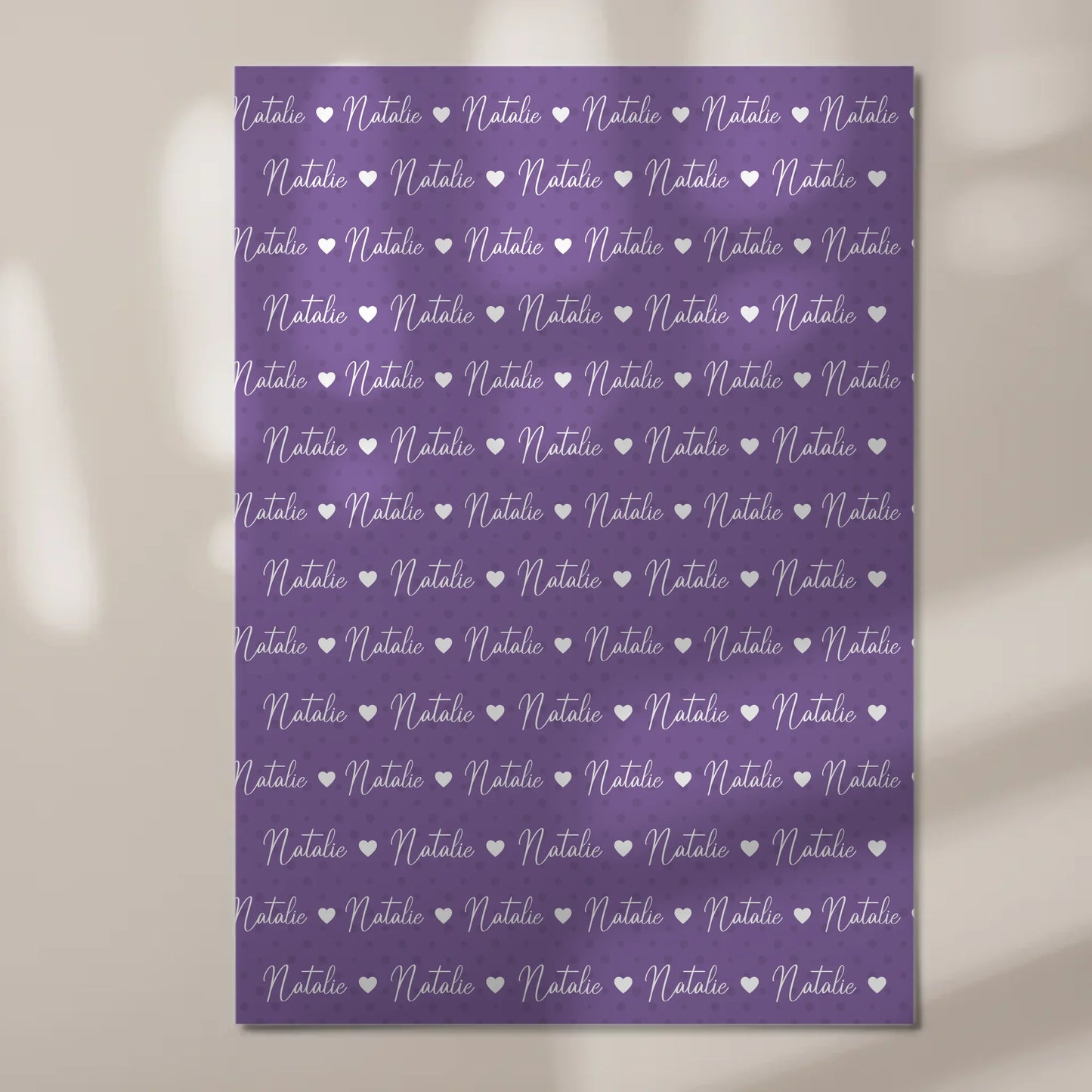 Kinder Fotoboard mit Namen Fotoboard Magnet Wandbild Blaulila