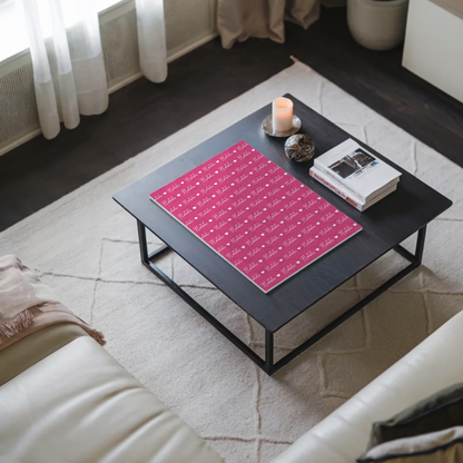 Kinder Fotoboard personalisiert Kinder Fotoboard Magnet Wandbild Erikaviolett