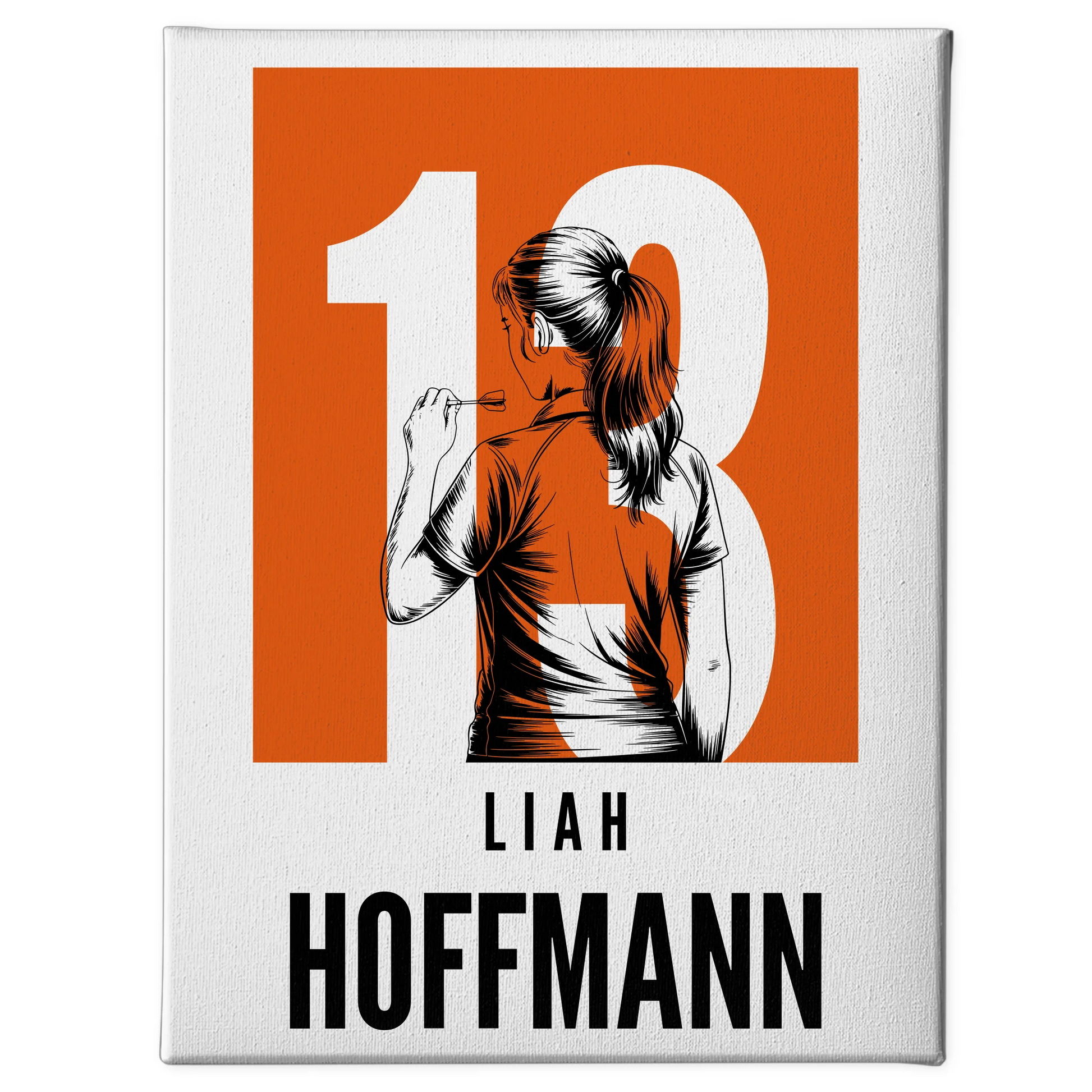 Sport Leinwand Bowling Bowlerin Geschenk für Tocher Mama Tante Freundin 1