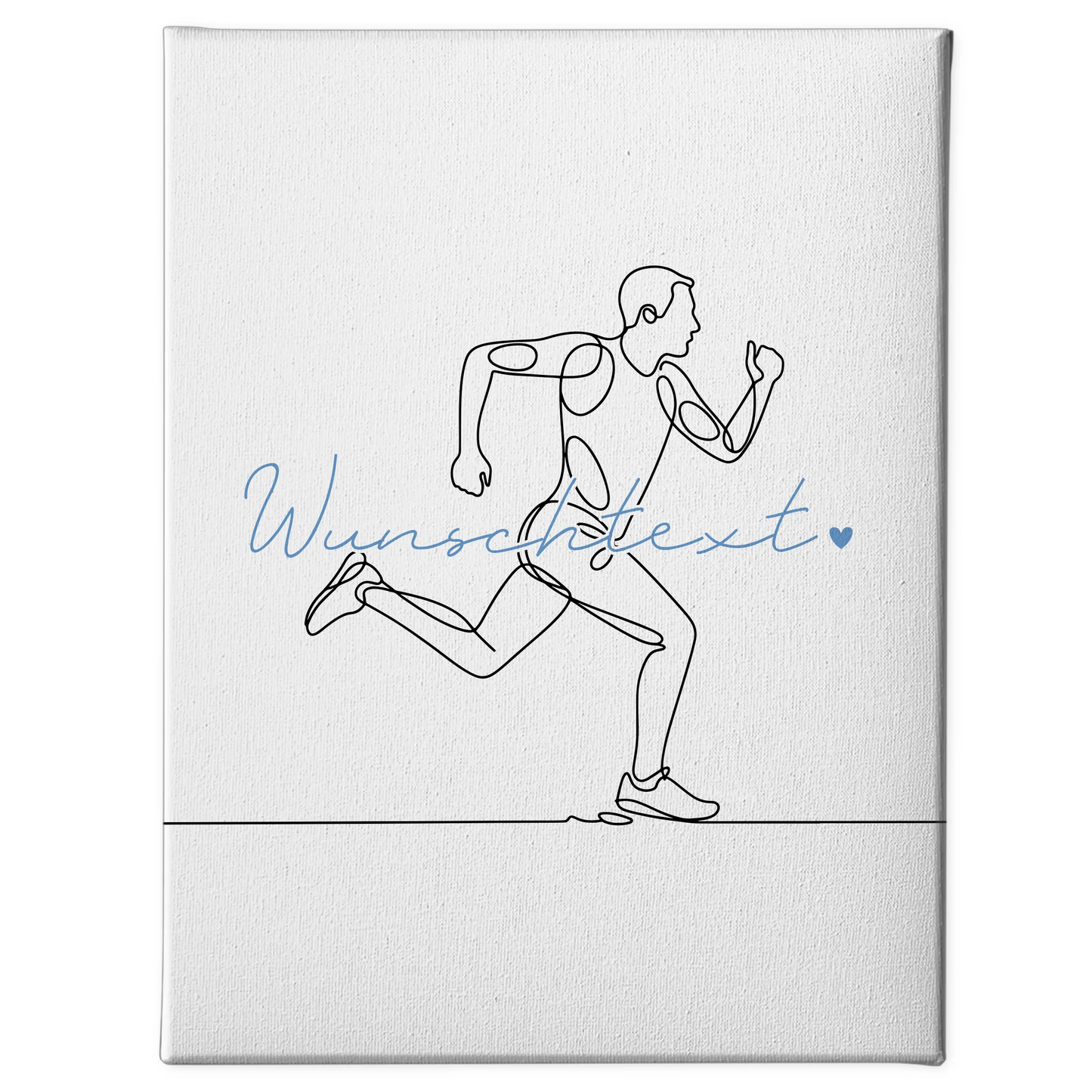 Lineart Leinwand Personalisiert Ultramarathon Geschenk Sohn & Bruder 1