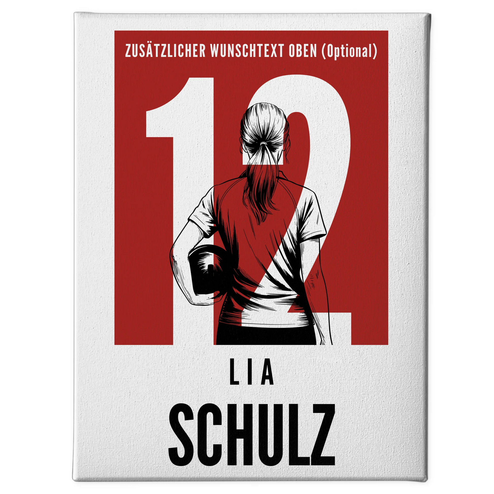 Leinwand Personalisiert Bowling Bowlerin Geschenk für Mädchen Turnier Urkunde 1