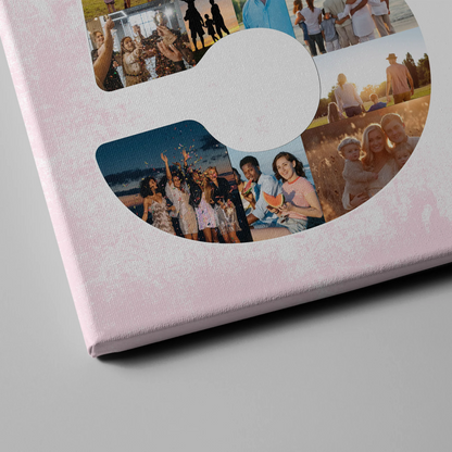 Personalisierte Leinwand Prost Auf 50 Geburtstag Für Männer Bier