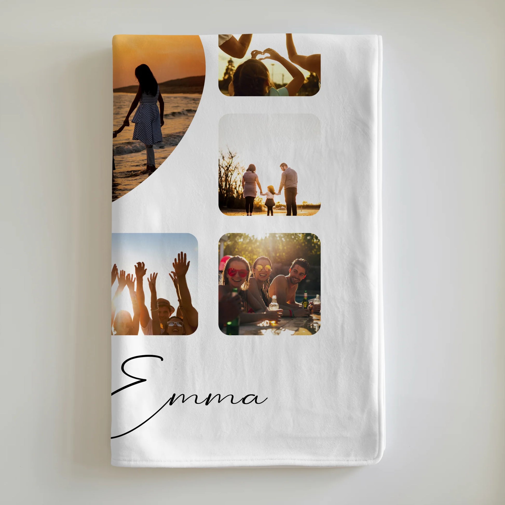 Personalisierte Decke Mit Namen Paar Fotocollage 13 Fotos Ik hou van jou Liebe auf Niederländisch Geschenk 6