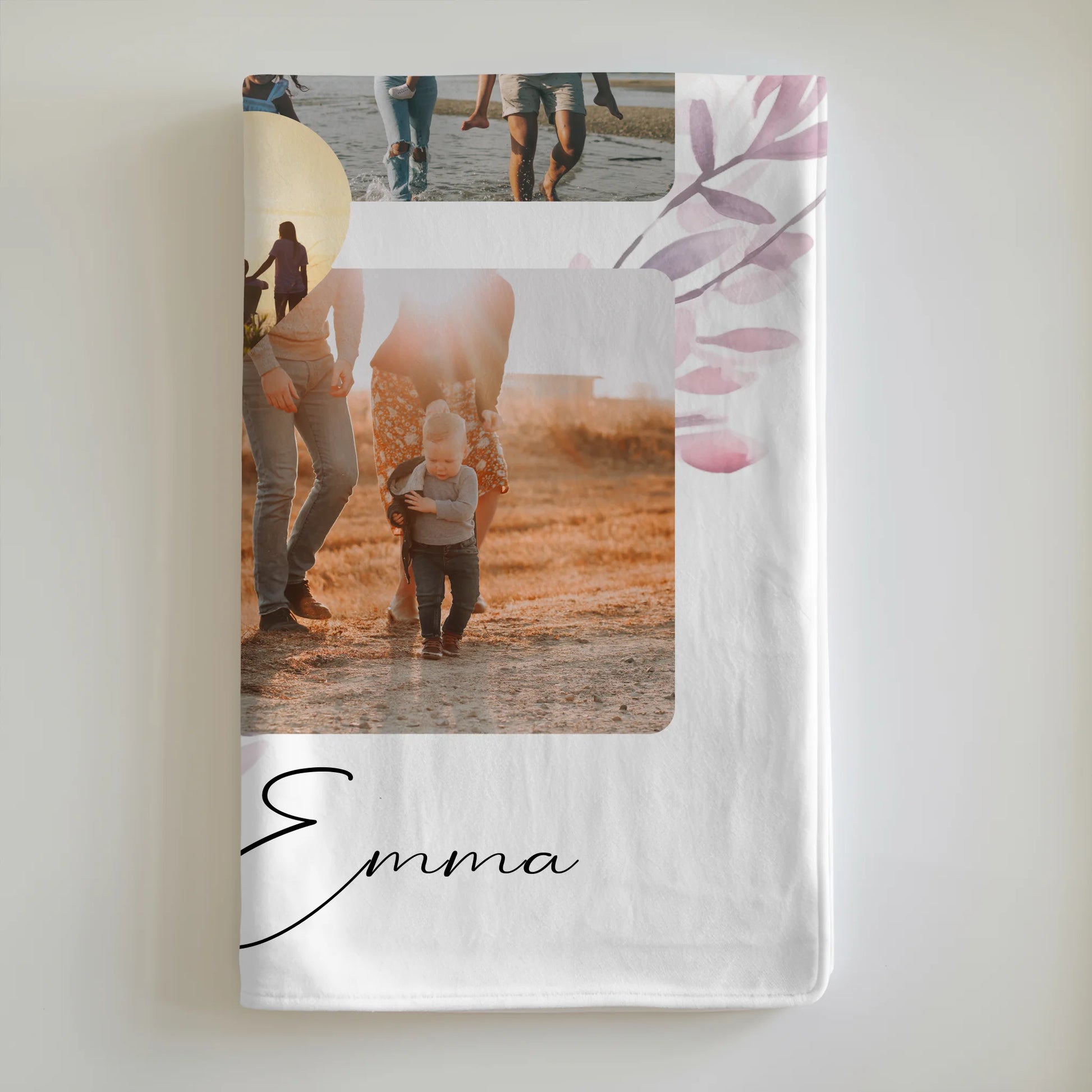 Decke Mit Namen Paar Fotocollage 4 Fotos You and Me The Perfect We personalisiertes Geschenk 6