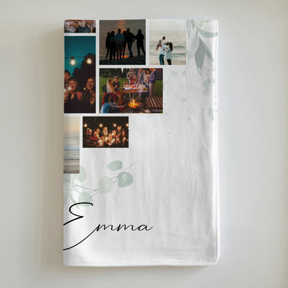 Personalisierte Decke Mit Namen Für Paare 19 Herz Fotos Du bist der Regenbogen Geschenk 6