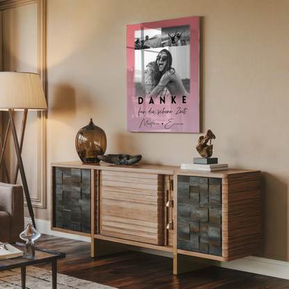 Freundinnen Bild Personalisiert mit 3 Fotos Danke Für Die Schöne Zeit