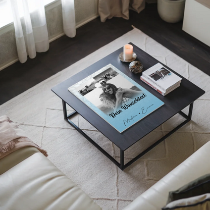 Fotoboard Beste Freundinnen 3 Fotos 1 Herz Foto und Wunschtext personalisiert
