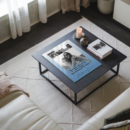 Freundinnen Bild Personalisiert Acrylglas Bild mit 4 Fotos Keiner kann mich so nerven