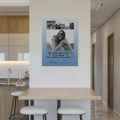 Freundinnen Bild Personalisiert Fotoboard 4 Fotos Keiner kann mich so nerven Geschenk 8