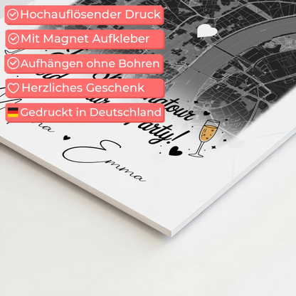 Fotogeschenk Beste Freundin 4 Fotos und Karte Personalisiertes Geschenk für jede Shoppingtour 10