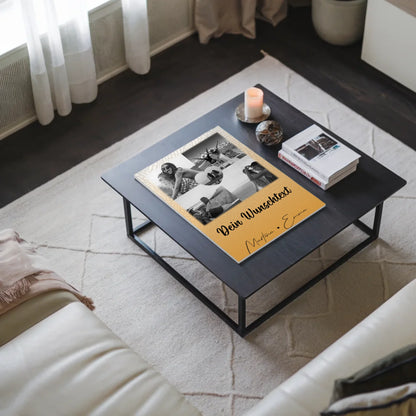 Fotoboard Beste Freundinnen mit 4 Fotos 1 Herz Foto Wunschtext Jeder Tag ein Abenteuer 3