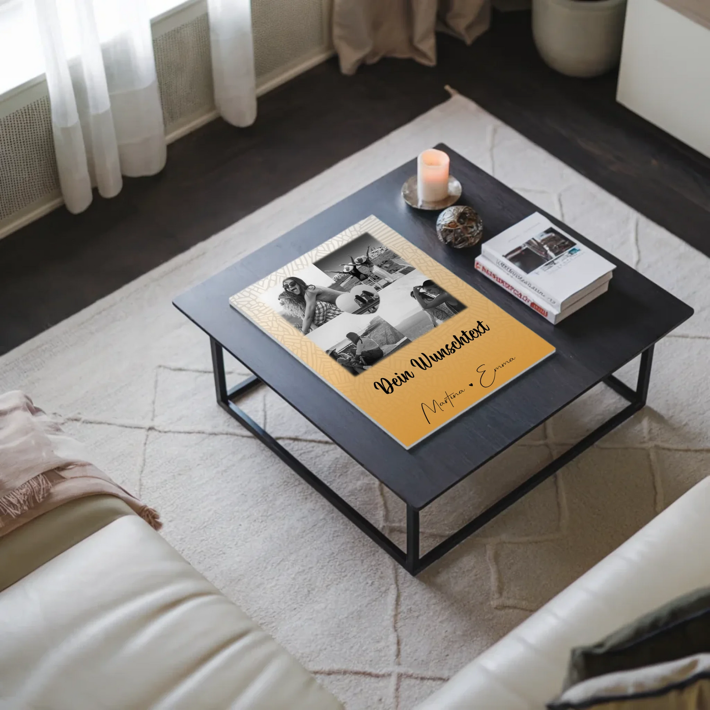 Fotoboard Beste Freundinnen mit 4 Fotos 1 Herz Foto Wunschtext Jeder Tag ein Abenteuer 9