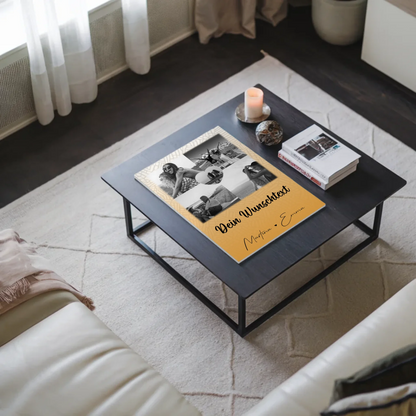Fotoboard Beste Freundinnen mit 4 Fotos 1 Herz Foto Wunschtext Jeder Tag ein Abenteuer