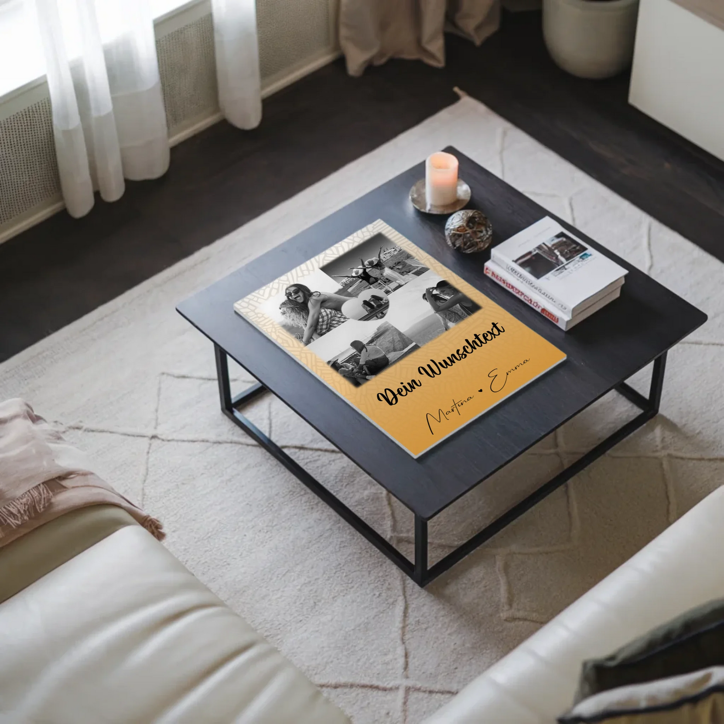 Fotoboard Beste Freundinnen mit 4 Fotos 1 Herz Foto Wunschtext Jeder Tag ein Abenteuer