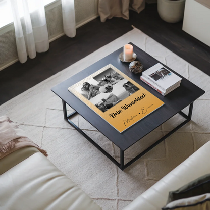 Fotoboard Beste Freundinnen mit 4 Fotos 1 Herz Foto Wunschtext Jeder Tag ein Abenteuer