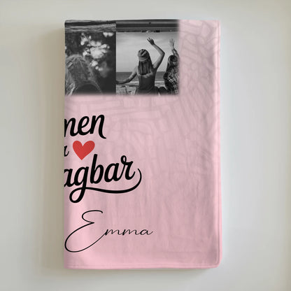 Personalisierte Namensdecke mit 11 Fotos Unschlagbar Perfektes Geschenk für Jeden Anlass 6