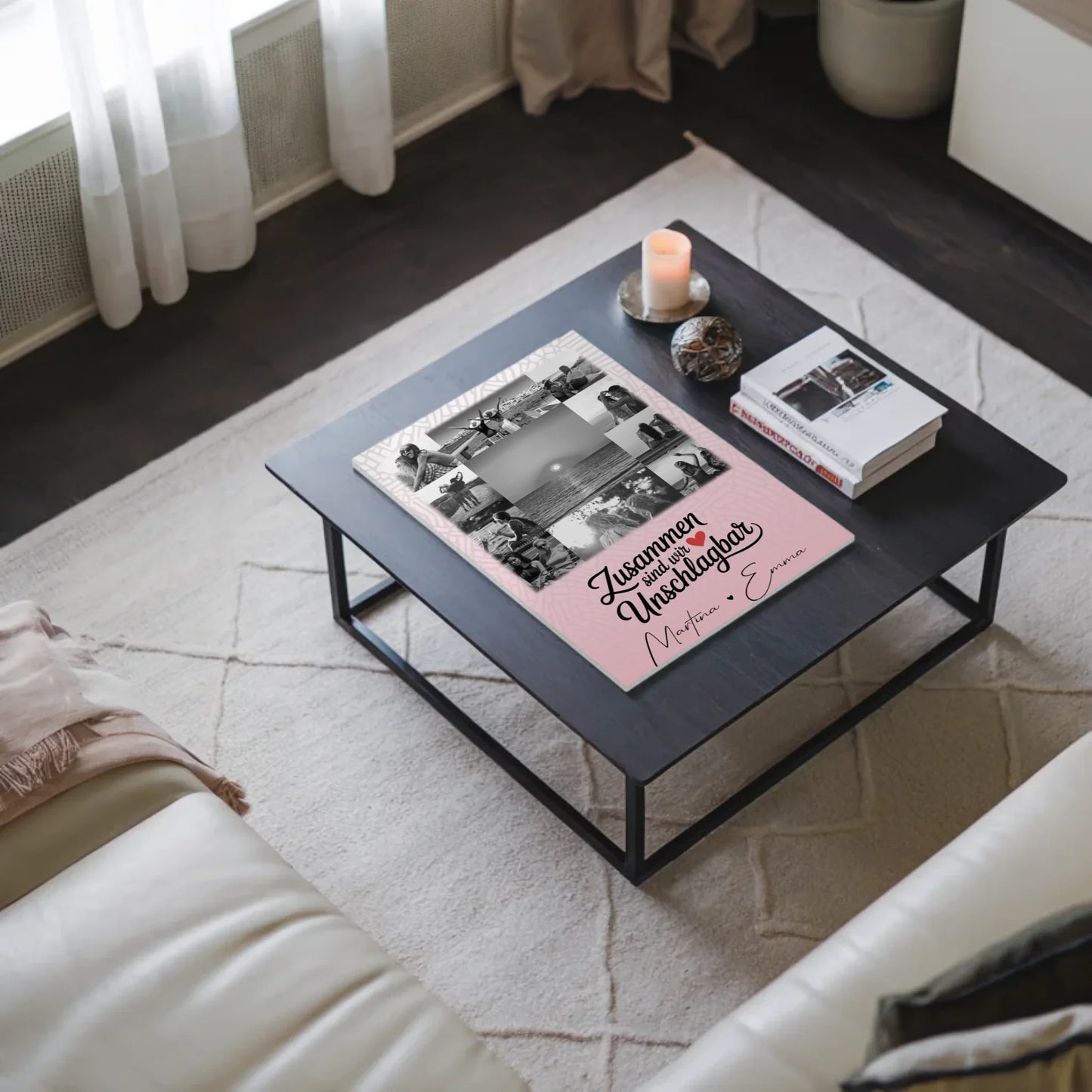 Freundinnen Bild Personalisiert Fotoboard mit 11 Fotos Unschlagbar Geschenkidee 3