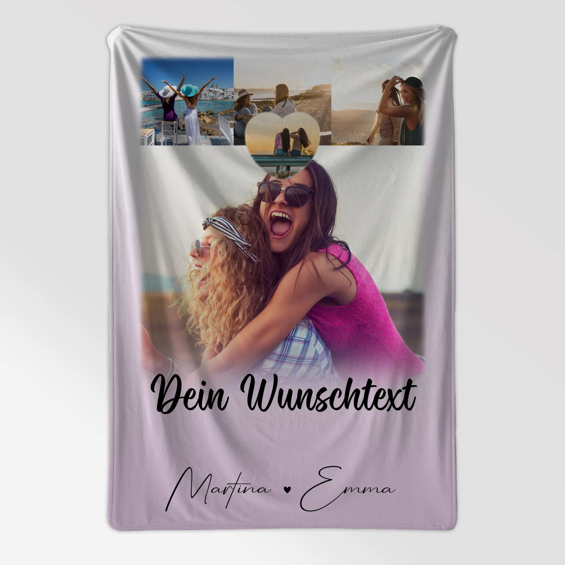 Kuscheldecke Mit Namen 4 Fotos 1 Herz Wunschtext Lieblingsgeschichte 7