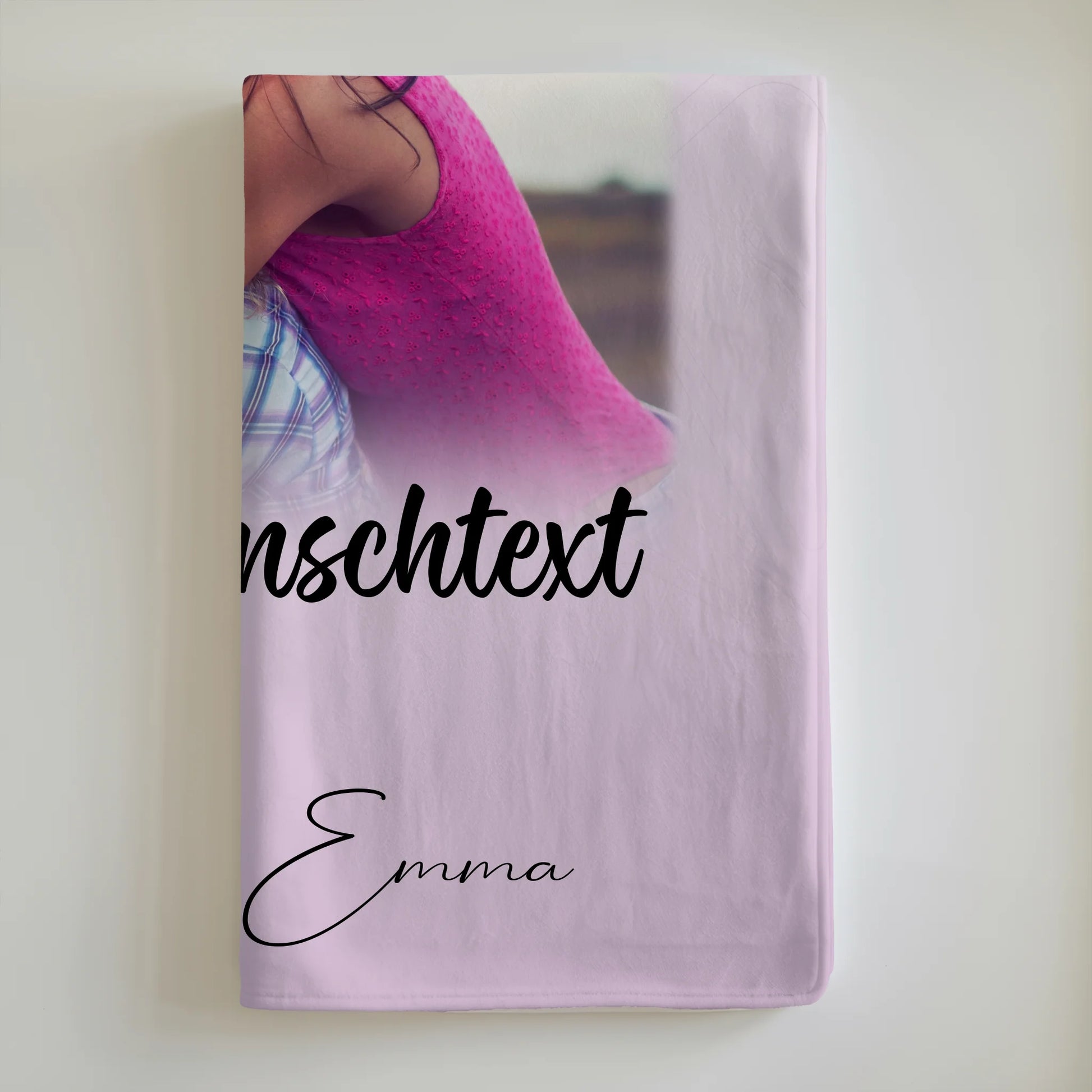 Kuscheldecke Mit Namen 4 Fotos 1 Herz Wunschtext Lieblingsgeschichte 6
