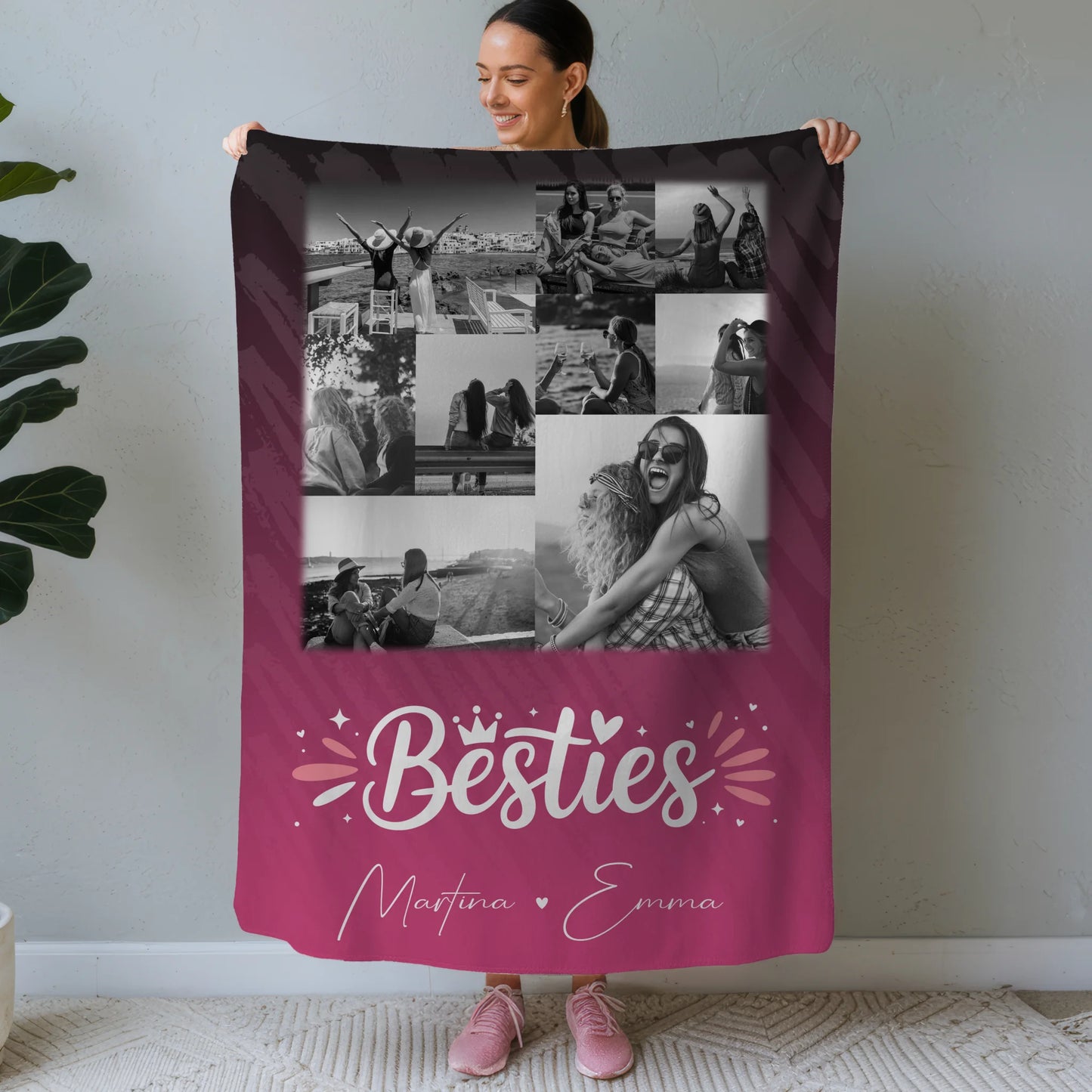 Personalisierte Kuscheldecke Mit Namen 9 Fotos Du komisch Ich komisch Geht Schief 1