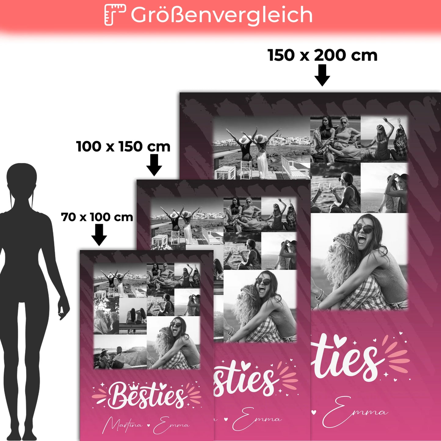 Personalisierte Kuscheldecke Mit Namen 9 Fotos Du komisch Ich komisch Geht Schief 5