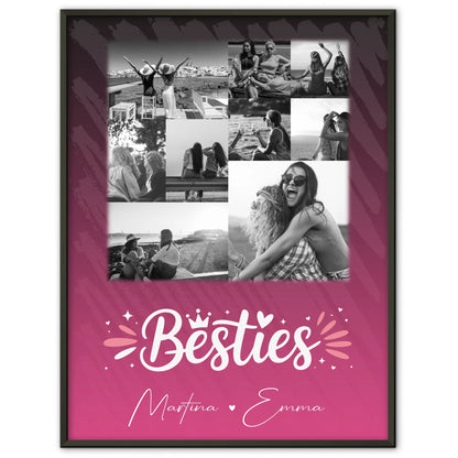 Geschenk beste Freundin mit 9 Fotos Du komisch Ich komisch Geht Schief