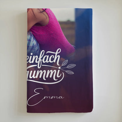 Personalisierte Decke für beste Freundin mit 4 Fotos und Buusenfreundin Geschenkidee 6