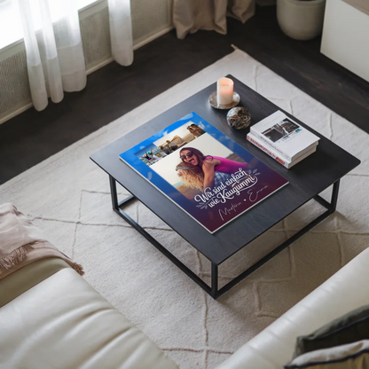 Beste Freundin Fotoboard 4 Fotos personalisiert Geschenk für Busenfreundin individuell gestalten 9